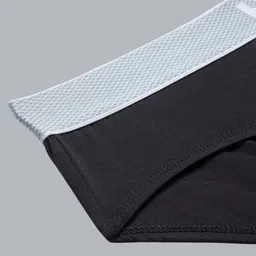 HRX by Hrithik Roshan Pack Of 2 Pure Cotton Basic Brief HRX_BRF_003_LGR/WH/_2PC-LIGHT GREY image 4