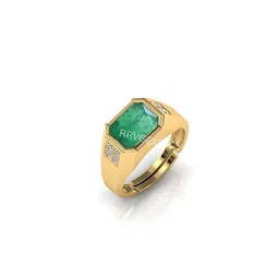 RRVGEM Emerald 6.25 Ratti Finger Ring-picture-19