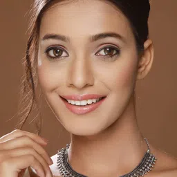 Anouk Silver-Plated Oxidised Necklace image 1