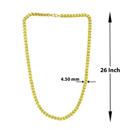 MEMOIR Unisex Brass Gold-Plated Necklace image 3
