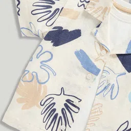 mothercare Boys Opaque Printed Casual Shirt image 4