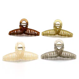 VOGUE HAIR ACCESSORIES Women Set of 4 Claw Clip image 3