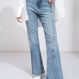 Tokyo Talkies Women Bootcut High-Rise Stretchable Jeans-picture-8