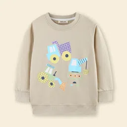 INCLUD Boys Printed Round Neck Full Sleeve Sweatshirt image 4