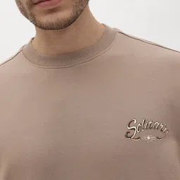 The Roadster Life Co. Oversized Fit Graphic Printed Sweatshirt image 2