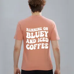 FALTU.CO Men Typography Printed Round Neck Pure Cotton Oversized T-shirt image 1