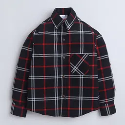 BAATCHEET Boys Premium Tartan Checks Checked Casual Shirt image 4