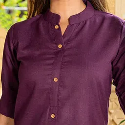 Lilots Embroidered Tunic With Trousers Co-Ords image 2