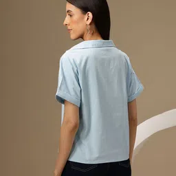 Chemistry Extended Sleeves Pure Cotton Top image 5