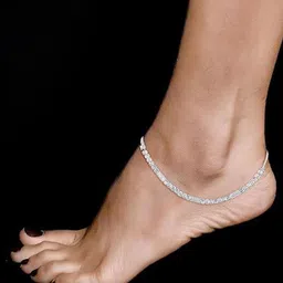 Heer Collection Silver-Plated Anklet image 5