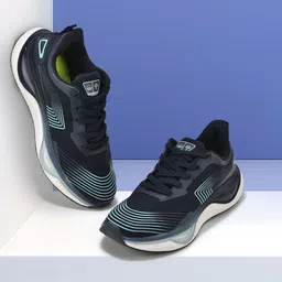 Woodland Men Mesh Walking Non-Marking Shoes-image-6