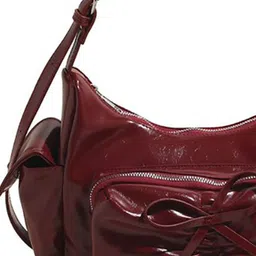 StyleCast x Revolte Women Textured Structured Shoulder Bag image 3
