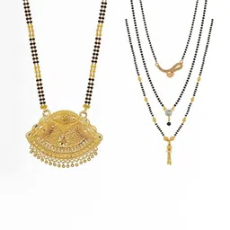 Bhanu diam Women Gold Mangalsutra-picture-13