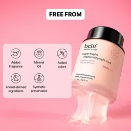 belif Super Knights - Regenerating Mask With 2 Napiers Formula-75 ml image 4
