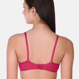 POOJA RAGENEE Full Coverage Non Padded Cotton T-shirt Bra image 4