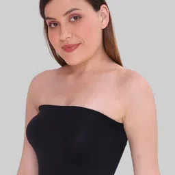 PLUMBURY Pack Of 2 Full Coverage Bandeau Bra All Day Comfort image 2