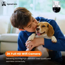 ApnaCam 1080p wifi PTZ 2-way Audio Night Vision Alarm Motion Alert SD card support Security Camera image 4