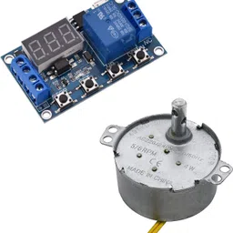 shockley electronics Timer Module Relay DC 6-30V Trigger Delay + Incubator Egg Turner Motor 220V 5rpm Motor Control Electronic Hobby Kit-picture-26