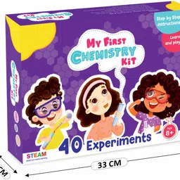 abyz DIY 40+ Chemistry Kit for Kid's, My First Science Experiment Kit image 5