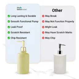 The Better Home Green Ceramic Soap Dispenser 400ml image 2