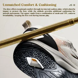 hundred Court Star Pro Non Marking Badminton Shoes For Men image 2