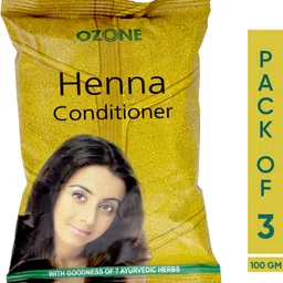 ozone Henna Conditioner (Mehndi) with Goodness of Ayurvedic Herbs 100gm | Pack of 3-picture-27