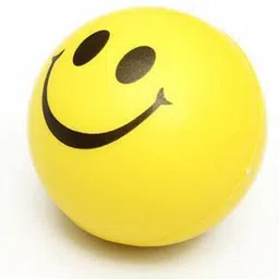 jiyansh traders 1 PCS Smiley Ball OR Soft Stress Relief Ball OR Smiley Squeeze Ball- 7 cm-picture-22