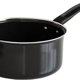 eshop Big Tadka/ Black Non stick Tadka / Sauce pan / Milk pan / Tea Pan / Tea maker Sauce Pan 17 cm diameter 1.4 L capacity-picture-10