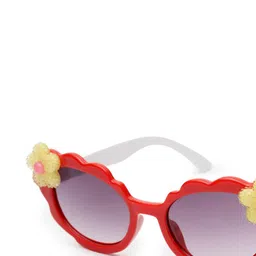 Stoln Girls Oval Sunglasses with UV Protected Lens LM2094N-RED image 2