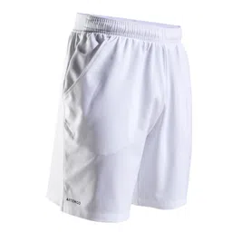 Men Tennis Shorts Dry 500 White-image-25