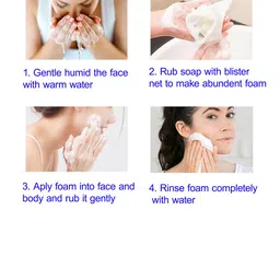 SPARSHAM-NATURE'S TOUCH Pack Of 4 Natural Jasmine & Neem Soaps - 125 g Each image 4