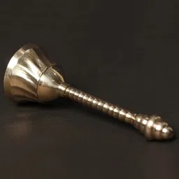 Exotic India Textured Brass Pooja Bells image 3