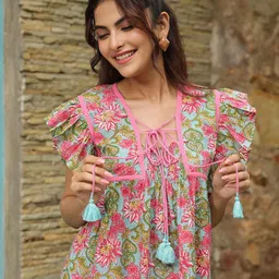 Jaipur Morni Floral Printed Regular Top image 4