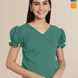 Tromko Puff Sleeve Top-picture-37