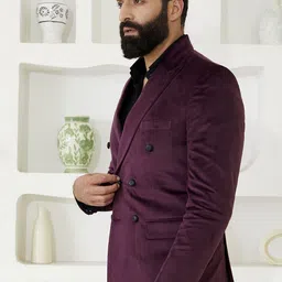 MR BUTTON Tailored-Fit Double Breasted Blazer image 2