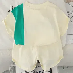 INCLUD Boys Printed T-shirt with Shorts image 3