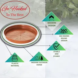 go hooked Planter Drip Trays for Pot image 5