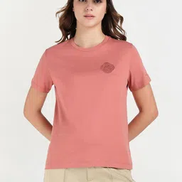 GANT Round Neck Short Sleeves Organic Cotton T-shirt-image-61