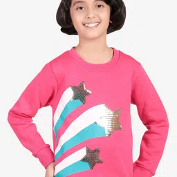 Bodycare Girls Printed Sweatshirt-image-71