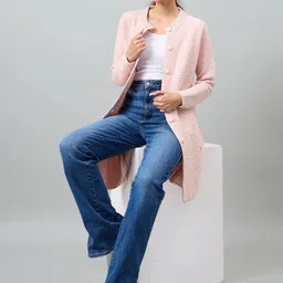 Duke Women Chevron Longline Cardigan image 2