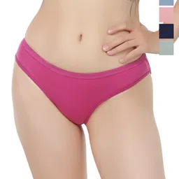 Liigne Pack Of 5 Cotton Mid-Rise Basic Briefs VCPC2211-XS-picture-21