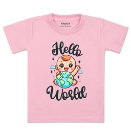 Arvesa Kids Typography Printed Raw Edge T-shirt-picture-38