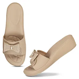 Ishransh Embellished Open Toe Flats image 3