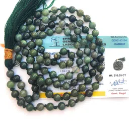Apnisanskriti Unisex Moss Agate Stone Mala-picture-39