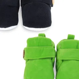 NESKA MODA Pack Of 2 Kids Cotton Casual Booties image 5