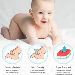 Kritiu Kids Set Of 2 Reusable Waterproof Cloth Diapers With Insert Pad image 2