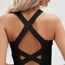 Stylecast X Slyck Styled Back Crop Top image 2