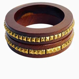 TAG 7 Set Of 2 Wooden Bangles image 2