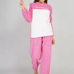 Stem Rope Women Colourblocked Nightsuit-image-96