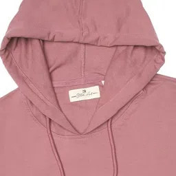 Stitch Hub Men Solid Hooded Cotton Sweatshirt image 4